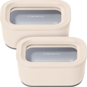 Caraway 2-Piece Glass Food Storage Set Review