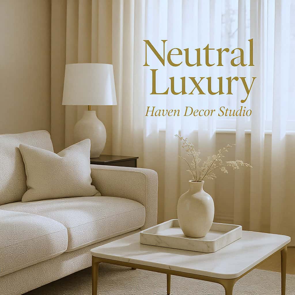 Neutral Luxury: Minimalist Home Decor Gifts That Never Go Out of Style