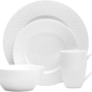 Mikasa Trellis 16-Piece Bone China Dinnerware Set