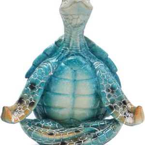 Sea Turtle Meditation Yoga Statue