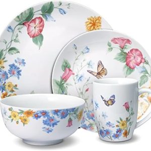 Pfaltzgraff Annabelle 16-Piece Porcelain Dinnerware Set