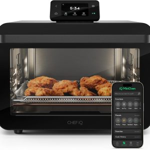 CHEF iQ MiniOven Smart Toaster Oven Air Fryer Combo