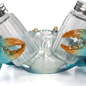 Blue Crab Salt & Pepper Shaker Holder