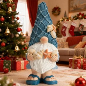 Garden Sea Gnome Resin Statue